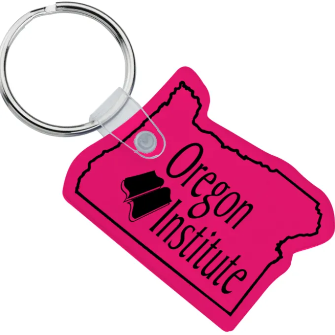 Oregon Soft Keychain - Translucent