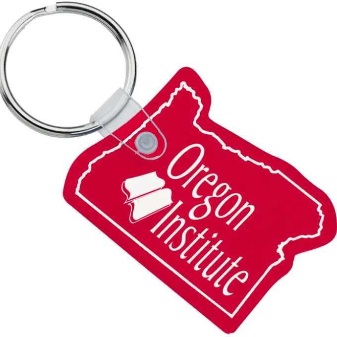 Oregon Soft Keychain - Translucent