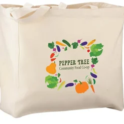 Organic Grocery Tote - Full Color