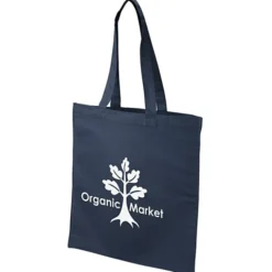 Organic 8-oz Cotton Flat Tote