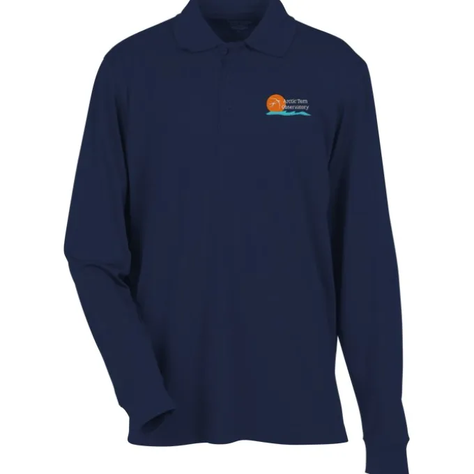 Origin LS Performance Pique Polo - Men's
