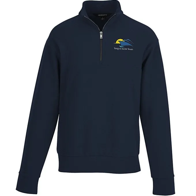 Ottoman Rib 1/4-Zip Pullover - Men's
