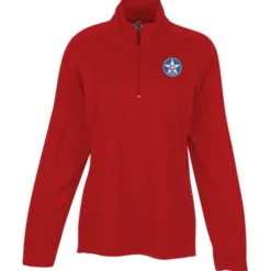 3.8-ounce Performance 1/4-Zip Pullover - Ladies' - Embroidered