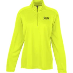 3.8-ounce Performance 1/4-Zip Pullover - Ladies' - Screen