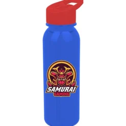 Outdoor Bottle with Flip Straw Lid - 24 oz - Full Color
