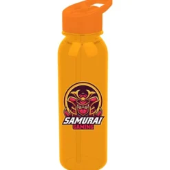 Outdoor Bottle with Flip Straw Lid - 24 oz - Full Color