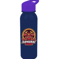 Outdoor Bottle with Flip Straw Lid - 24 oz - Full Color