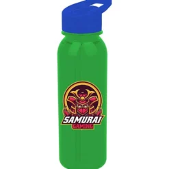 Outdoor Bottle with Flip Straw Lid - 24 oz - Full Color
