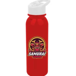 Outdoor Bottle with Flip Straw Lid - 24 oz - Full Color