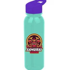Outdoor Bottle with Flip Straw Lid - 24 oz - Full Color