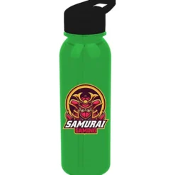 Outdoor Bottle with Flip Straw Lid - 24 oz - Full Color