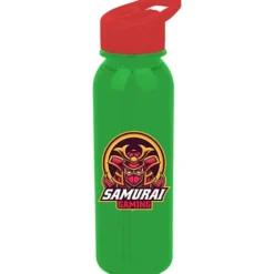 Outdoor Bottle with Flip Straw Lid - 24 oz - Full Color