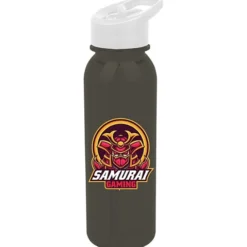 Outdoor Bottle with Flip Straw Lid - 24 oz - Full Color