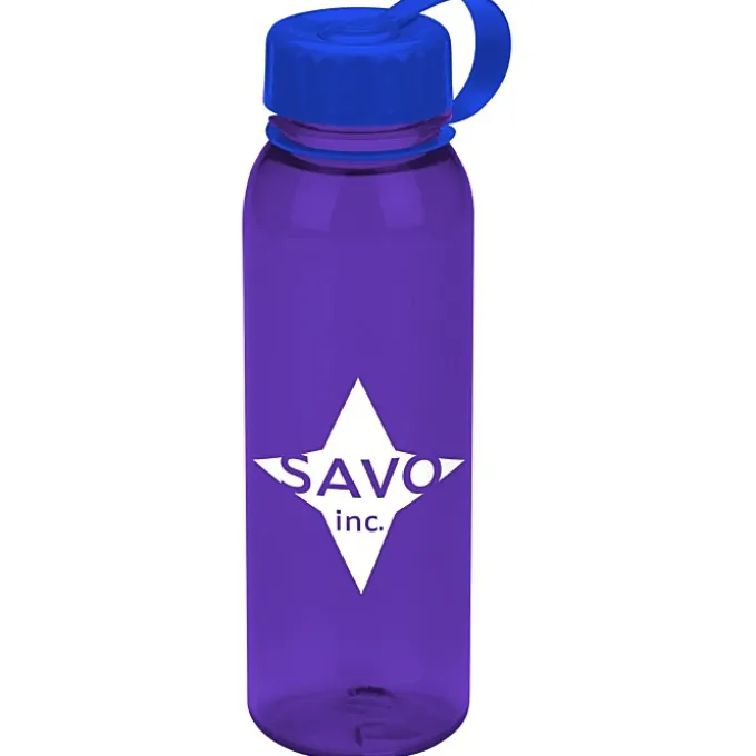 Outdoor Bottle with Tethered Lid - 24 oz