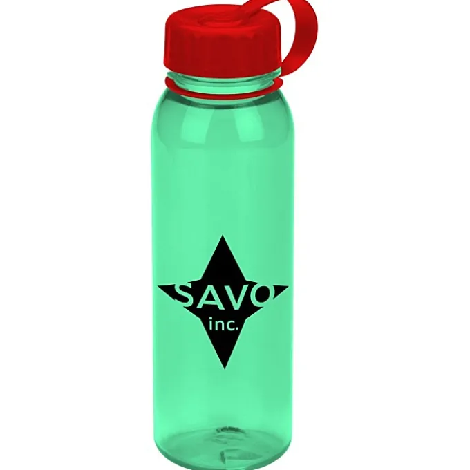 Outdoor Bottle with Tethered Lid - 24 oz