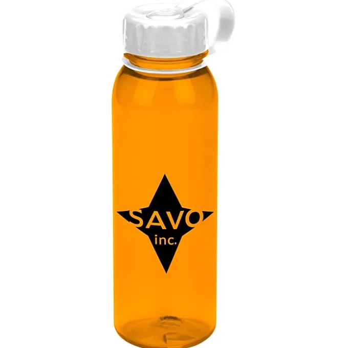Outdoor Bottle with Tethered Lid - 24 oz