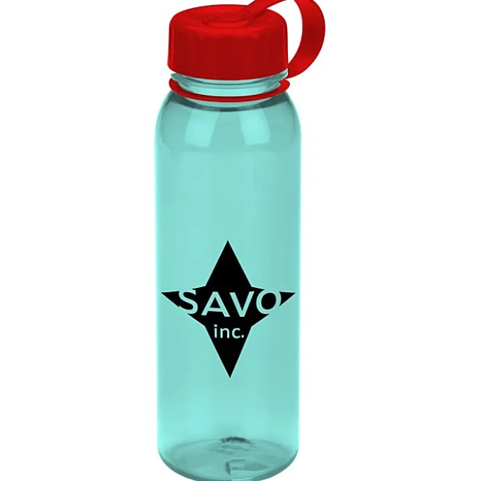 Outdoor Bottle with Tethered Lid - 24 oz