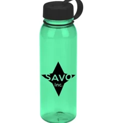Outdoor Bottle with Tethered Lid - 24 oz