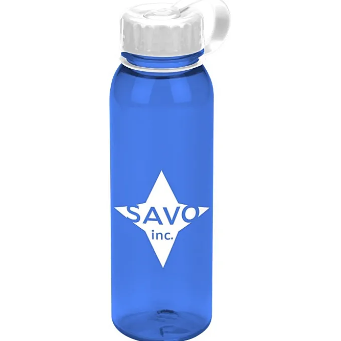 Outdoor Bottle with Tethered Lid - 24 oz