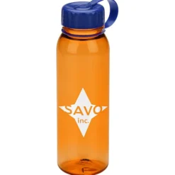Outdoor Bottle with Tethered Lid - 24 oz