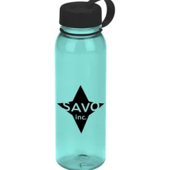 Outdoor Bottle with Tethered Lid - 24 oz