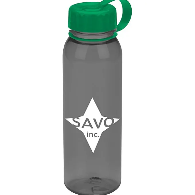 Outdoor Bottle with Tethered Lid - 24 oz