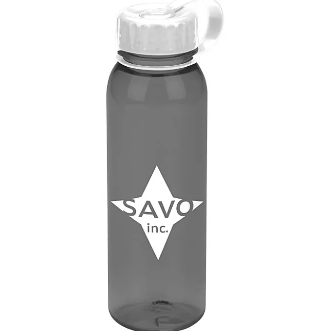Outdoor Bottle with Tethered Lid - 24 oz