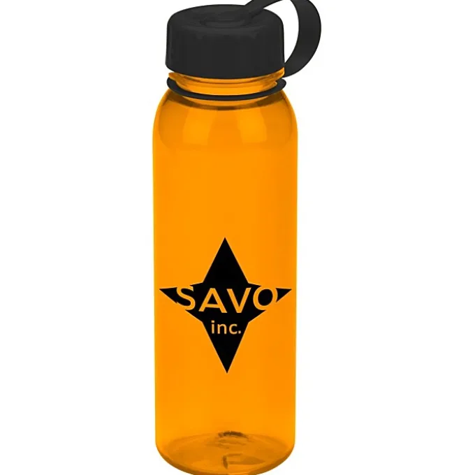 Outdoor Bottle with Tethered Lid - 24 oz