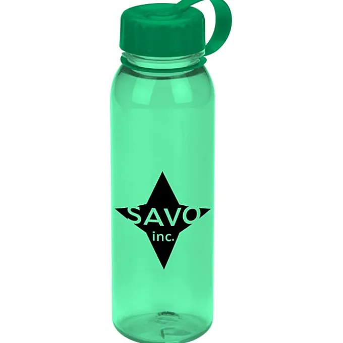 Outdoor Bottle with Tethered Lid - 24 oz