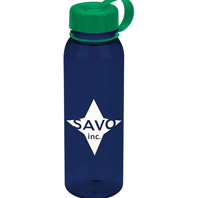 Outdoor Bottle with Tethered Lid - 24 oz