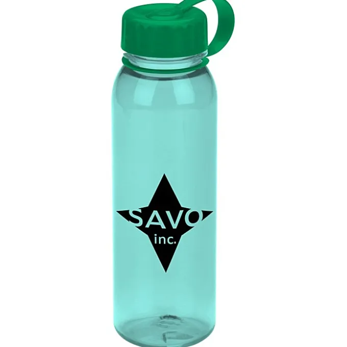 Outdoor Bottle with Tethered Lid - 24 oz
