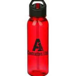 Outdoor Bottle with Two-Tone Flip Straw Lid - 24 oz