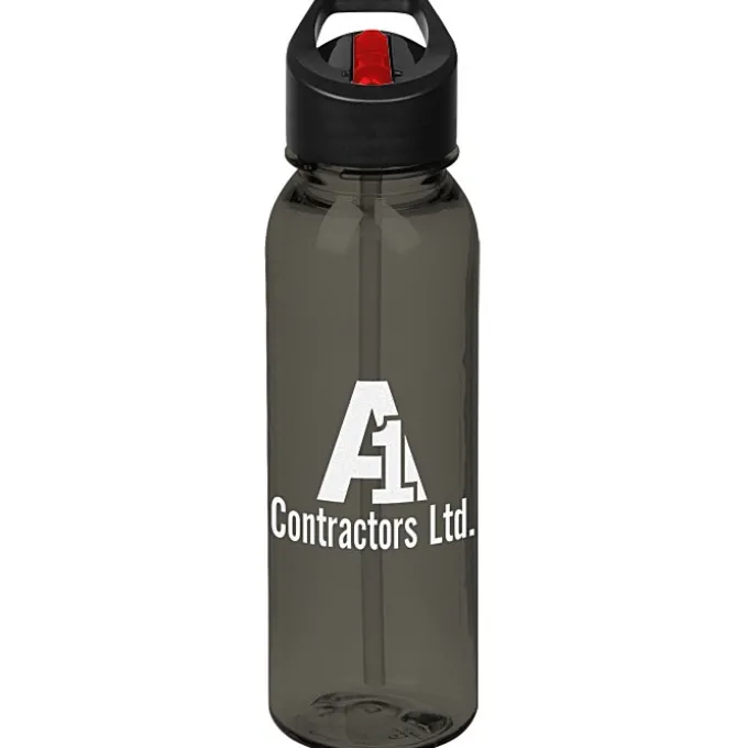 Outdoor Bottle with Two-Tone Flip Straw Lid - 24 oz