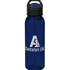 Outdoor Bottle with Two-Tone Flip Straw Lid - 24 oz
