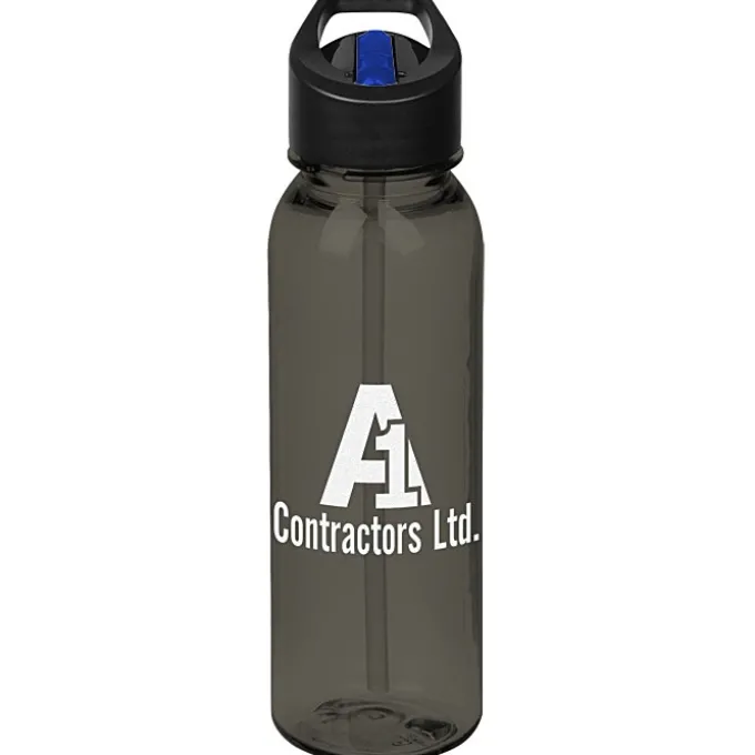 Outdoor Bottle with Two-Tone Flip Straw Lid - 24 oz