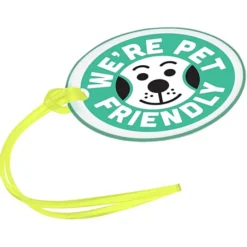 Oval POLYspectrum Bag Tag - Translucent