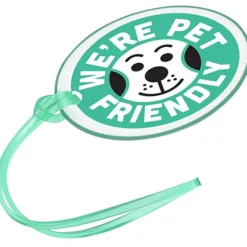 Oval POLYspectrum Bag Tag - Translucent