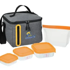 Oval Portion Control & Food Bag Lunch Set