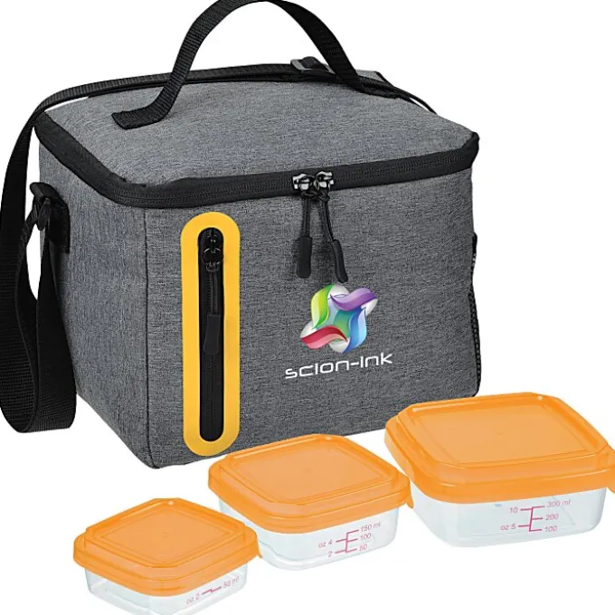 Oval Portion Control Lunch Set