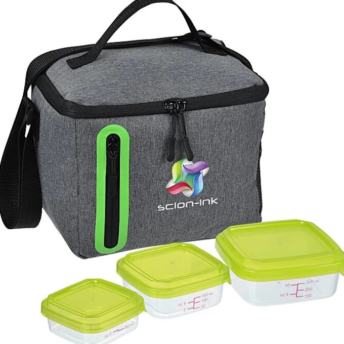 Oval Portion Control Lunch Set