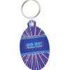 Oval Soft Keychain - Full Color
