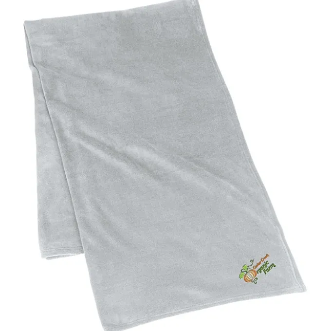 Oversized Coral Fleece Blanket