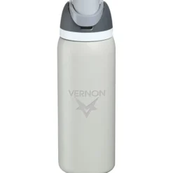 owala FreeSip Vacuum Bottle - 32 oz. - Laser Engraved