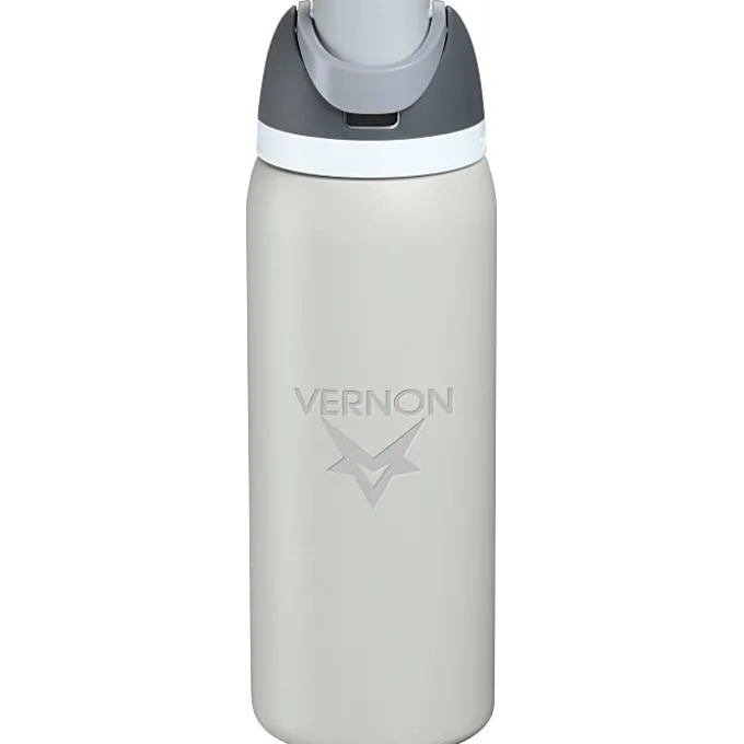 owala FreeSip Vacuum Bottle - 32 oz. - Laser Engraved