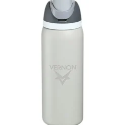 owala FreeSip Vacuum Bottle - 32 oz. - Laser Engraved