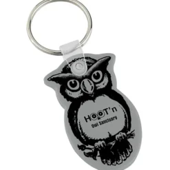 Owl Soft Keychain - Opaque