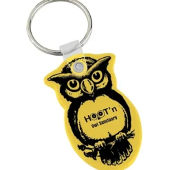 Owl Soft Keychain - Opaque