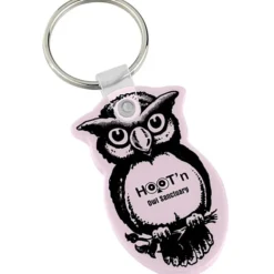 Owl Soft Keychain - Opaque