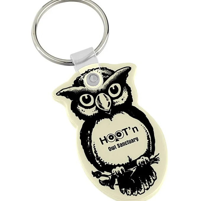 Owl Soft Keychain - Opaque