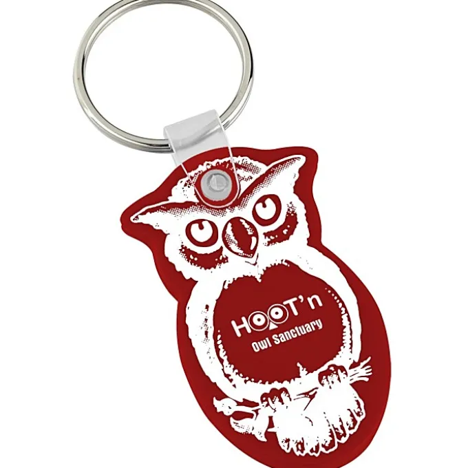 Owl Soft Keychain - Opaque